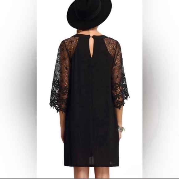 MakeMeChic Women's Casual Crewneck Half Sleeve Summer Chiffon Tunic Dress NWOT - Picture 2 of 7